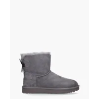 UGG Mini Bailey Bow II Obsidian Dames Enkelboots