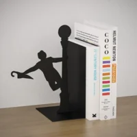 Boekensteun Singing In The Rain Zwart Metaal BALVI