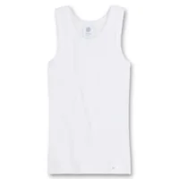 Sanetta meisjes singlet: Wit ( SAN.11 )