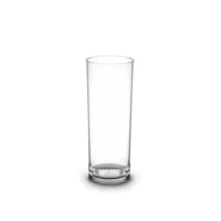 Set onbreekbare glazen hoog Long drink glas helder transparant 6 stuks 33cl