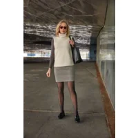 Janira Panty Kous: Nude look, zwart ( JAN.334 )