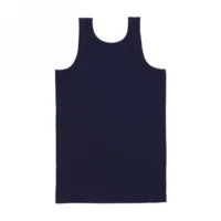 Ten Cate Onderhemd jongens: Basic Kids boys shirt, Singlet Blauw ( Per 3 stuks )