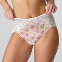 Marie Jo Selyna tailleslip in lichtroze met bloemetjesprint