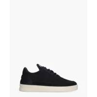 Filling Pieces Low Top Suede Grain Donkerblauw Herensneakers