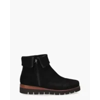 Di Lauro Nanet Zwart Dames Enkelboots