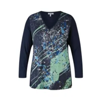 KJ Brand shirt: lange mouwen, V hals ( BRA.312 )