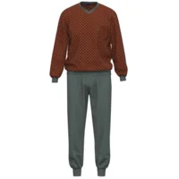 Ammann Heren pyjama: Bordeau ( AMM.506 )
