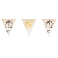 Vlaggenlijn - Baby safari - You are loved - Naturel - 6m