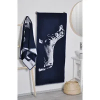 Teckel badhanddoek gladharige teckel