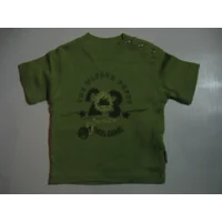 Groene t-shirt doggy 68/6m