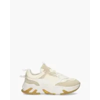 Mikakus New Boom Off-White/Beige Herensneakers