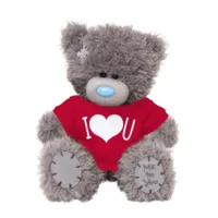 Knuffel - Beer - I heart you - Love - 13cm