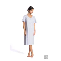 Egatex Nachthemd Korte mouw: Blauw ( EGA.361 )