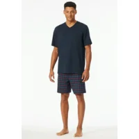 Schiesser - Comfort Essentials – Pyjama – 181153 – Navy