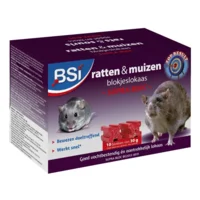 ratten-en muizenvergif Supra Bloc Bsi 300 gram (10 x 30 g)