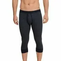 Schiesser long johns 3/4 donkerblauw 154799 met voorsluiting