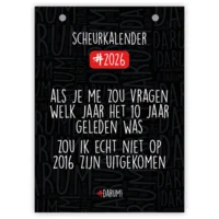 Scheurkalender - 2026 - Darum - 13x18cm