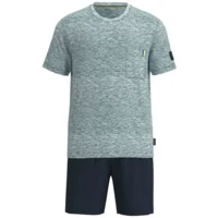 Tom Tailor Pyjama: Groen, Korte mouw / short ( TOM.56 )