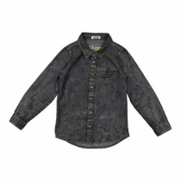 Djdutchjeans Jongens Zwart Hemd