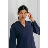 Alice et Maman Kiki nachthemd in blauw