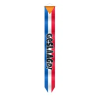 Wimpel - Geslaagd - Rood, wit, blauw - 155cm