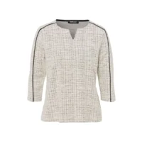 Frank Walder  Dames Pull: Ecru Zwart ( WAL.80 )