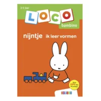 Loco Bambino - Boekje - Nijntje - Ik leer vormen - 3-5 Jaar