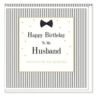 Wenskaart - Happy Birthday to my Husband