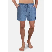 Ceceba Zwem short Heren: Blauw / wit ( zeilboten ) ( los model ) ( CEC.39 )