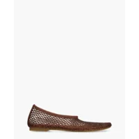 Lola Cruz Ruby Ballerina Cognac Damesballerina's
