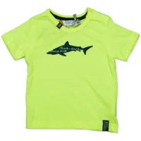 Fluo t shirt haai (Geel)