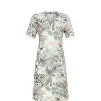 Ringella nachthemd dames: Groen, korte mouw, modal katoen ( RIN.562 )