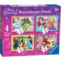 Ravensburger puzzel - Disney Prinsessen - progressieve puzzel - 12-16-20 en 24 stukjes