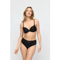 Marie Jo Swim Cassie voorgevormde bikini in zwart met tailleslip