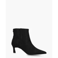 Lisa & Jo Yassira Zwart Dames Enkelboots