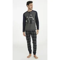 Happy People Heren Pyjama, warm ( HAP.48 )