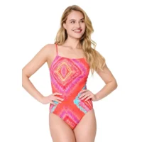 Lingadore Etnic voorgevormd badpak in rood