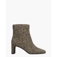 Lisa & Jo Vivine Beige/Multi Dames Enkellaarsjes