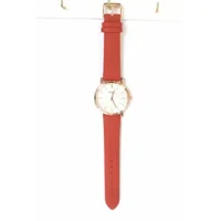 Horloge groot rosé/rood