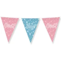 Vlaggenlijn - Boy? Girl? - Gender reveal - 10m