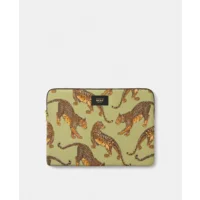 Wouf Laptophoes 13&14" Leopard Avo Groen