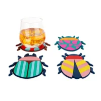 Balvi Onderzetters Kevers The Beetles x4