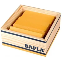 Kapla,40 plankjes gekleurd geel