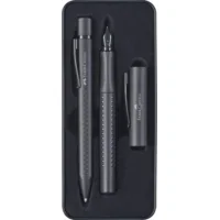 Faber-Castell set vulpen en balpen GRIP zwart