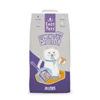 Easypets kattenbakvulling clumping grey micro 20L