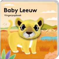 Boek - Vingerpopboek - Baby leeuw