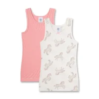 Sanetta Meisjes singlet: Duopack san.41