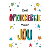 Kaart - A4 formaat - Een opkikkertje voor jou - MAX025