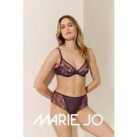 Marie jo Luxe String: Loish, Amethist, shorty string ( MJO.281 )