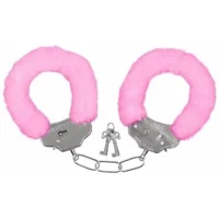 Plush Handboeien Roze